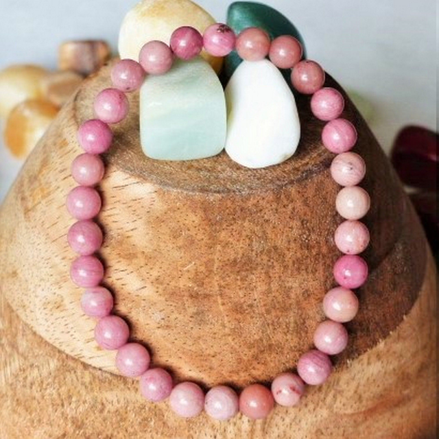 Bracelet Rhodonite 6 mm