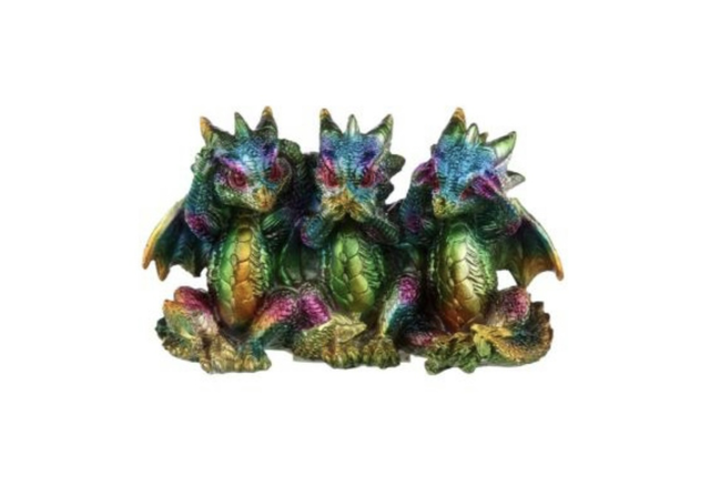 No Evil Rainbow Dragons