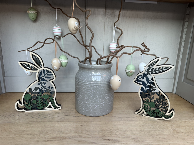 Les deux lapins de Pâques 