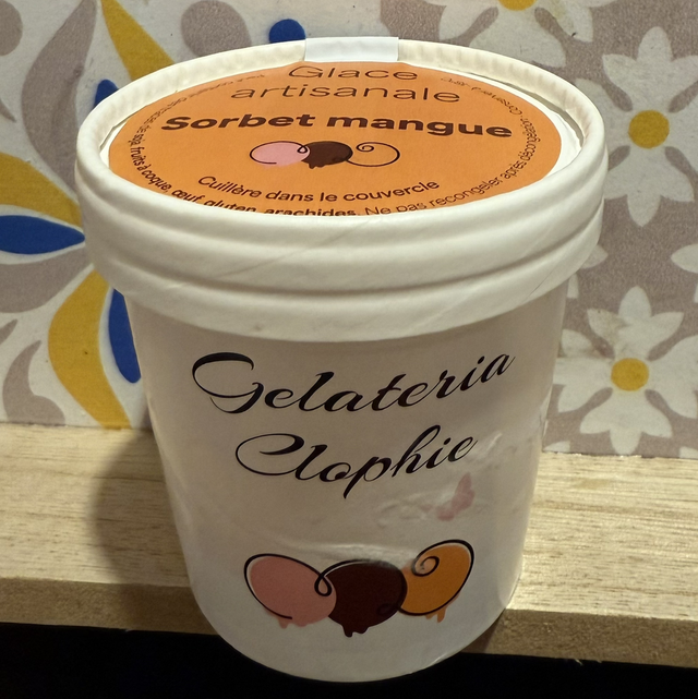 Gobelet Sorbet Mangue