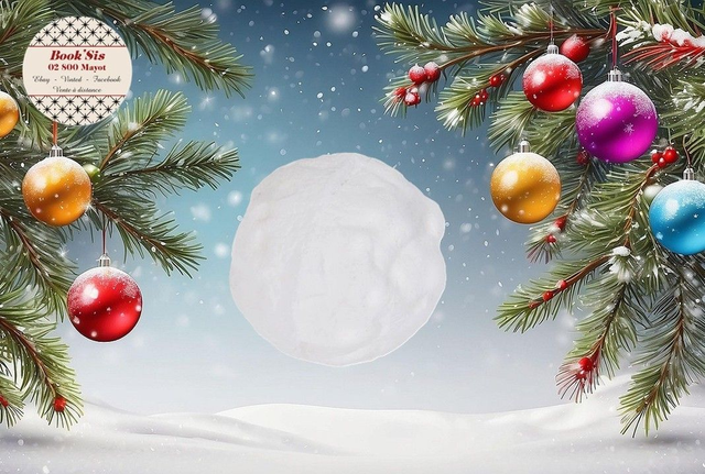 Bombe de bain 180 gr " Boule de neige "