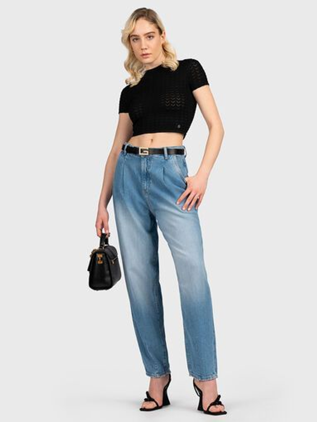 55890601 - GUESS Jeans Baggi con pence