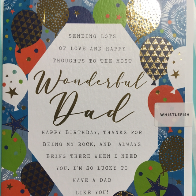 Birthday Relative Dad WF