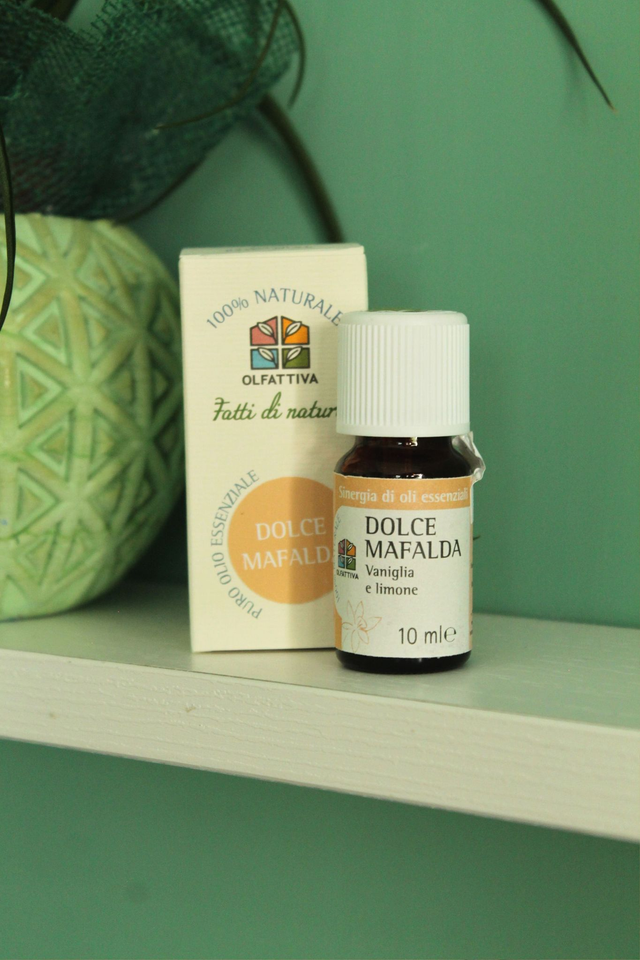 Sinergia di oli essenziali Dolce Mafalda di Olfattiva (10 ml)