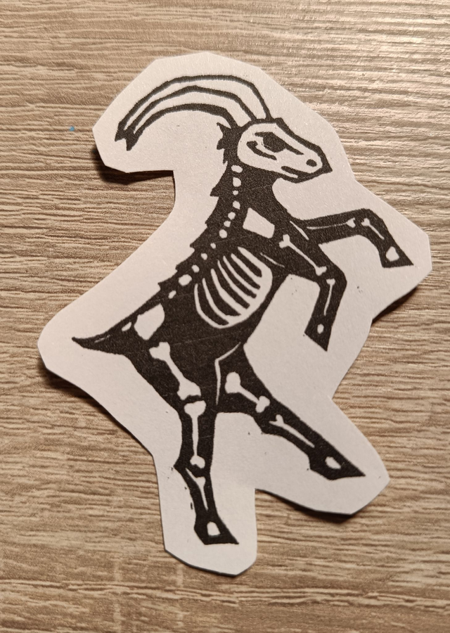 Goat Sticker
