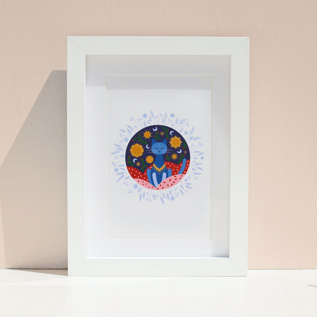 "Chat" Cadre 13x18cm