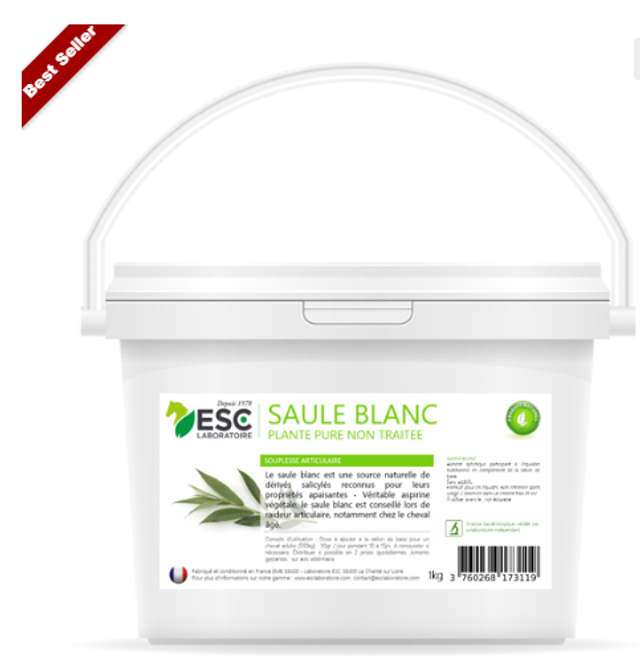 SAULE BLANC – Souplesse articulaire cheval – Plante pure