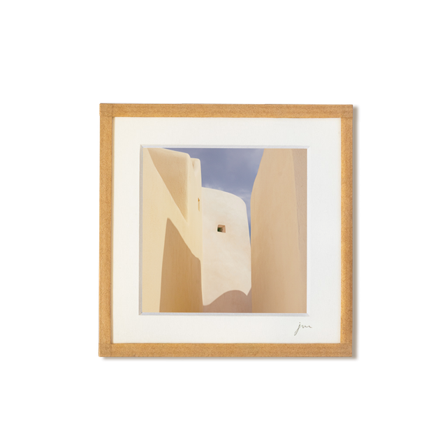 Santorini #1 tirage photo encadré