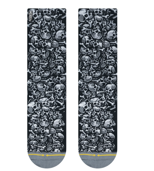 Merge4 - Jimbo Phillips Skulls Crew Socks
