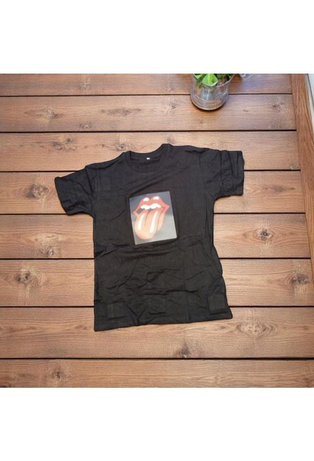 T-shirt mit Lichtfunktion Kiss 1