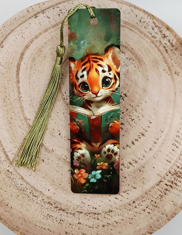 Marque page &quot;Petit tigre&quot;  