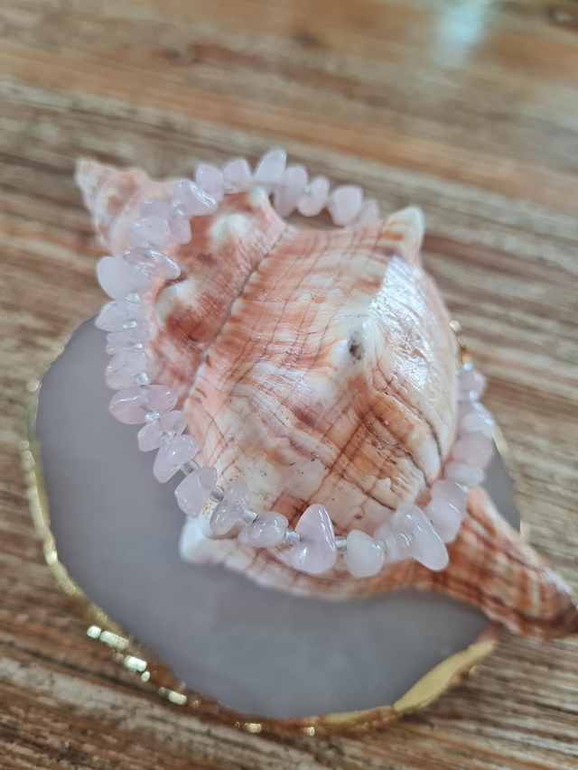 Bracelet quartz rose 