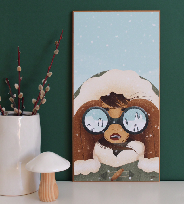 Tableau Exploratrice Banquise