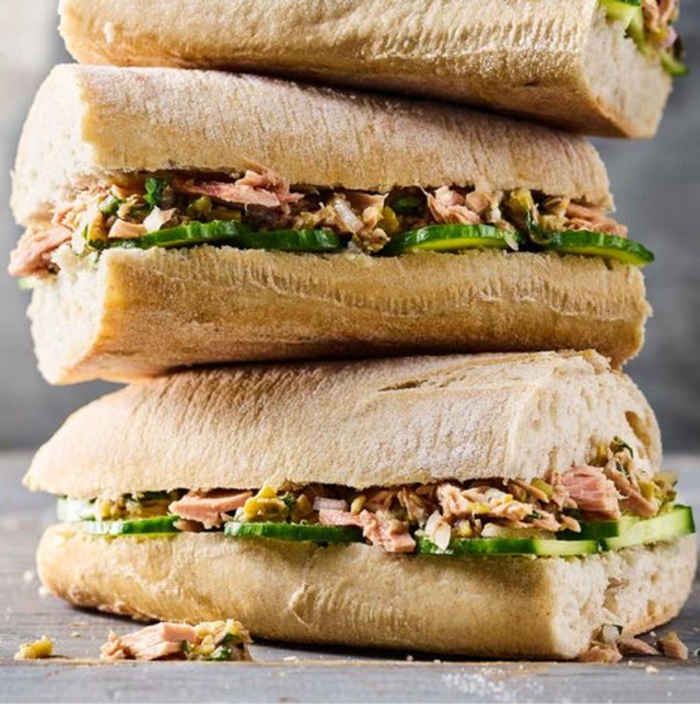 Tuna Cucumber Baguette