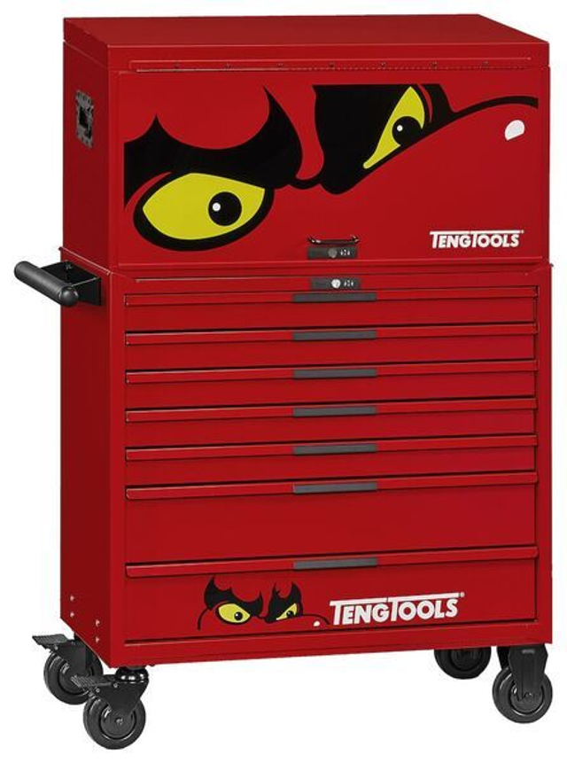 37&quot; PRO35™ stack tool storage 12 drawers red TSS37R12