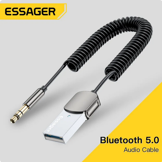 Adaptador bluetooth a auxiliar 3.5mm