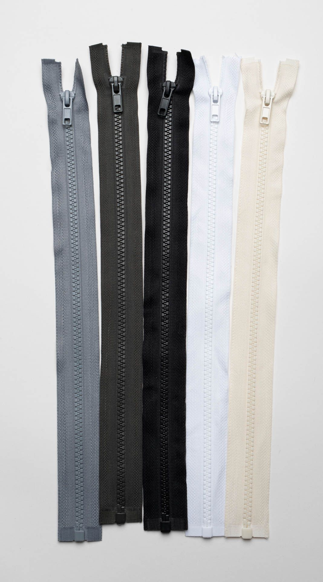 Fermeture éclaire  5S séparable plastique 