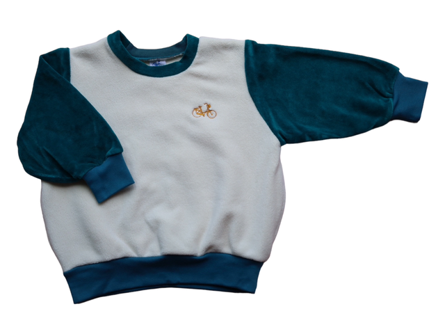 Sudadera Polar Soft  Petróleo