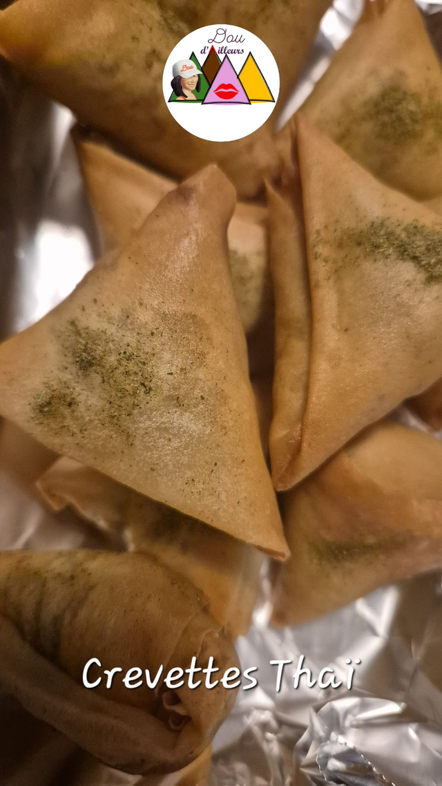 Samoussa crevettes thaï x5