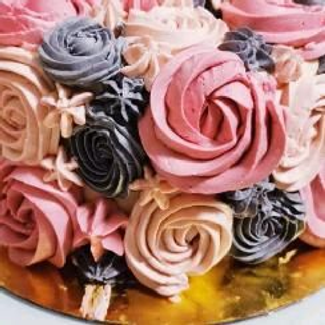 10/Gateau fleurs 10 parts