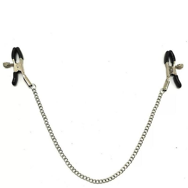 Grampos para Mamilos com Corrente 