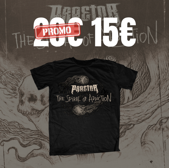 T-SHIRT THE SPIRAL OF ADDICTION "EYES" ! PRESALE !