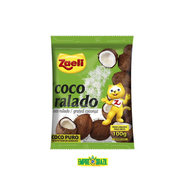 Coco Ralado / Coconut Flakes ZAELI 100g