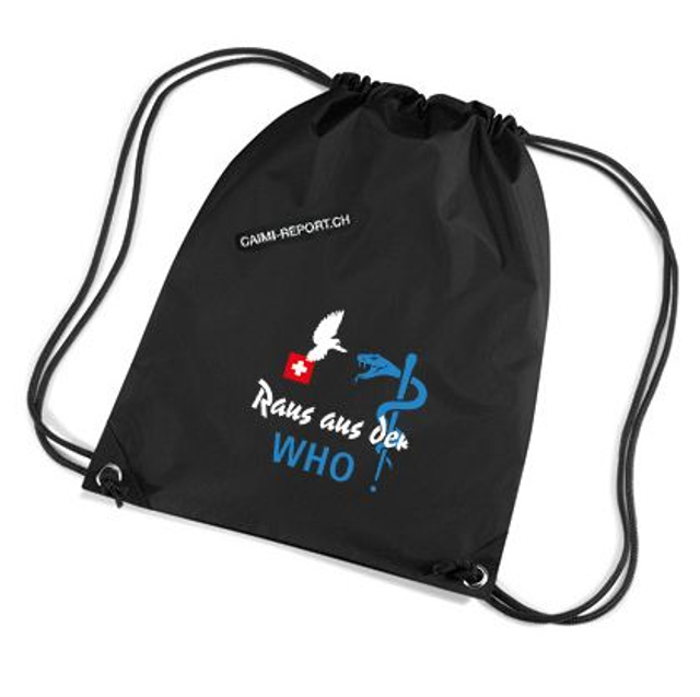 Rucksack «Raus aus der WHO»