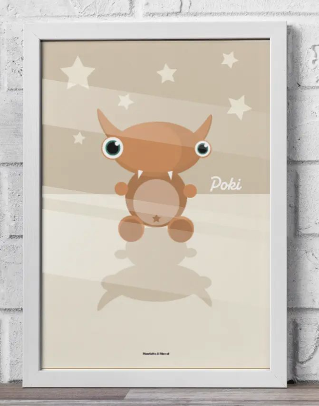 04 - Affiche enfant monstre