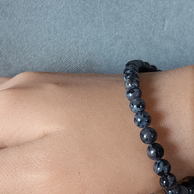 Bracelet ajustable en Gabbro
