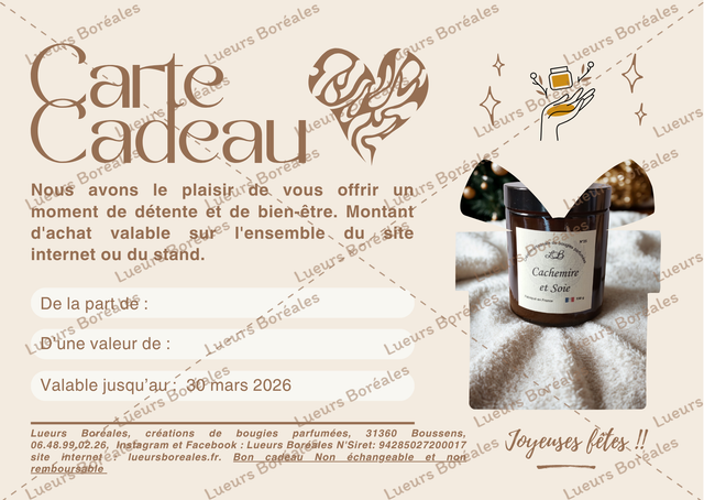 Carte Cadeau