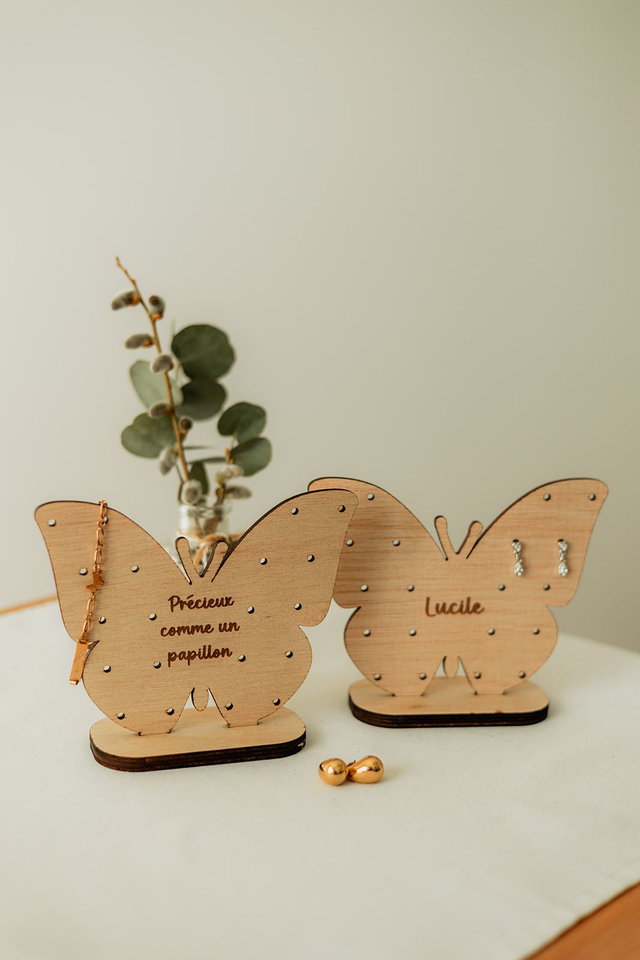 🎨 Porte bijoux papillon