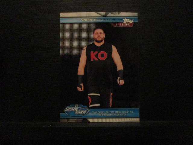 Kevin Owens Defeats Randy Orton In A No-Disqualification Match - Champions Original Trading Card #73