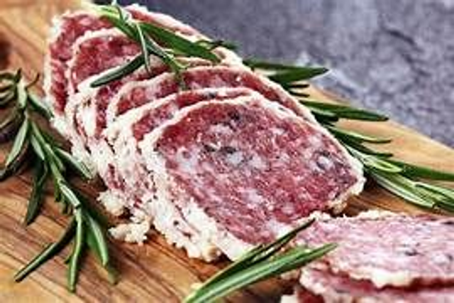 Saltufo geschnitten im Parmesanmantel 80g