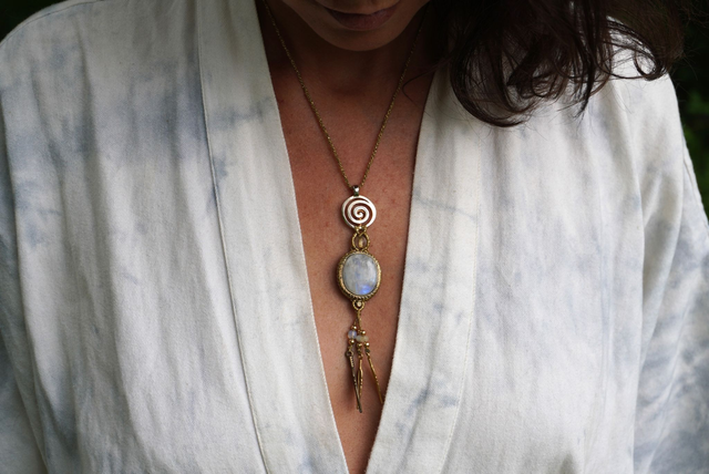 Collier SPIRALE BLANCHE