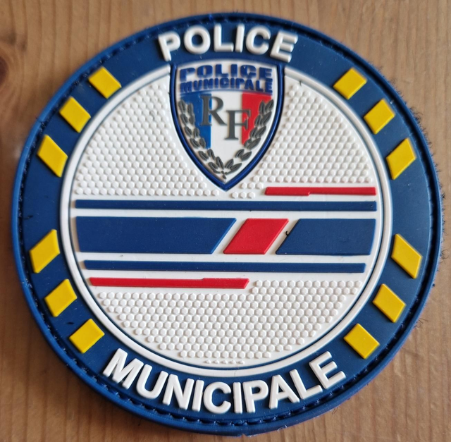 Patch pvc Police Municipale rond Bande PM