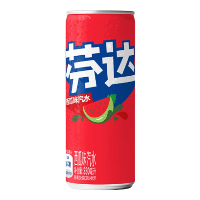 Fanta Watermelon bevanda frizzante all' anguria da 330 ml