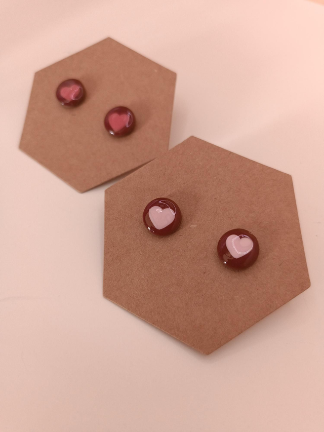 Puces d'oreilles coeur