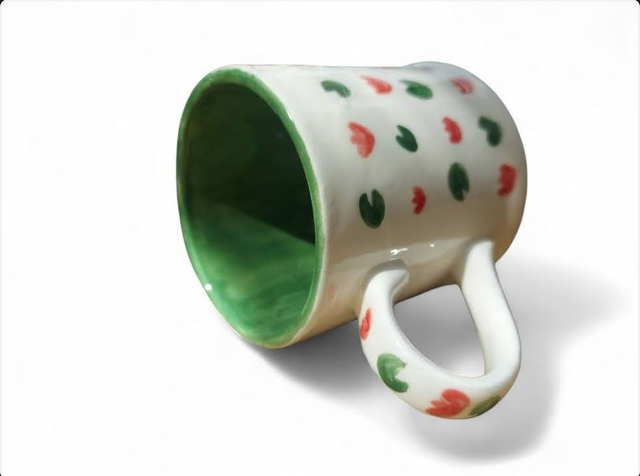 Water Lily Ceramic Mug