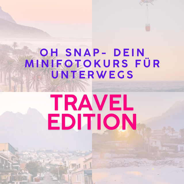 MINI SMARTPHONE ONLINE FOTOKURS - Landschaft, Food, Street Photography