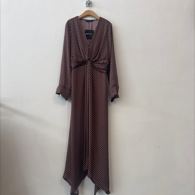 8691- Abito incrocio fantasia Stu 