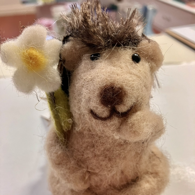 Felt Characters Hedgehog 