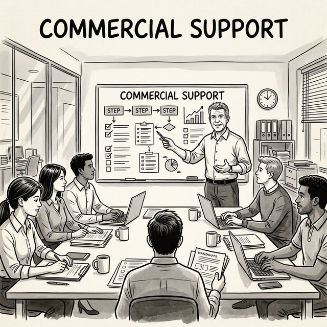 Hourly Rate for Commercial Support