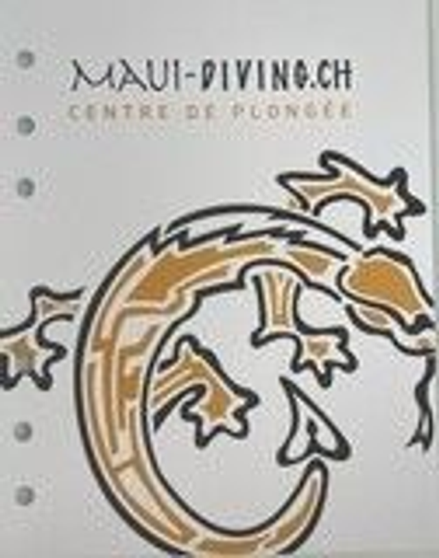 Maui-diving recharge carnet de plongées 6 trous 13cmx17cm