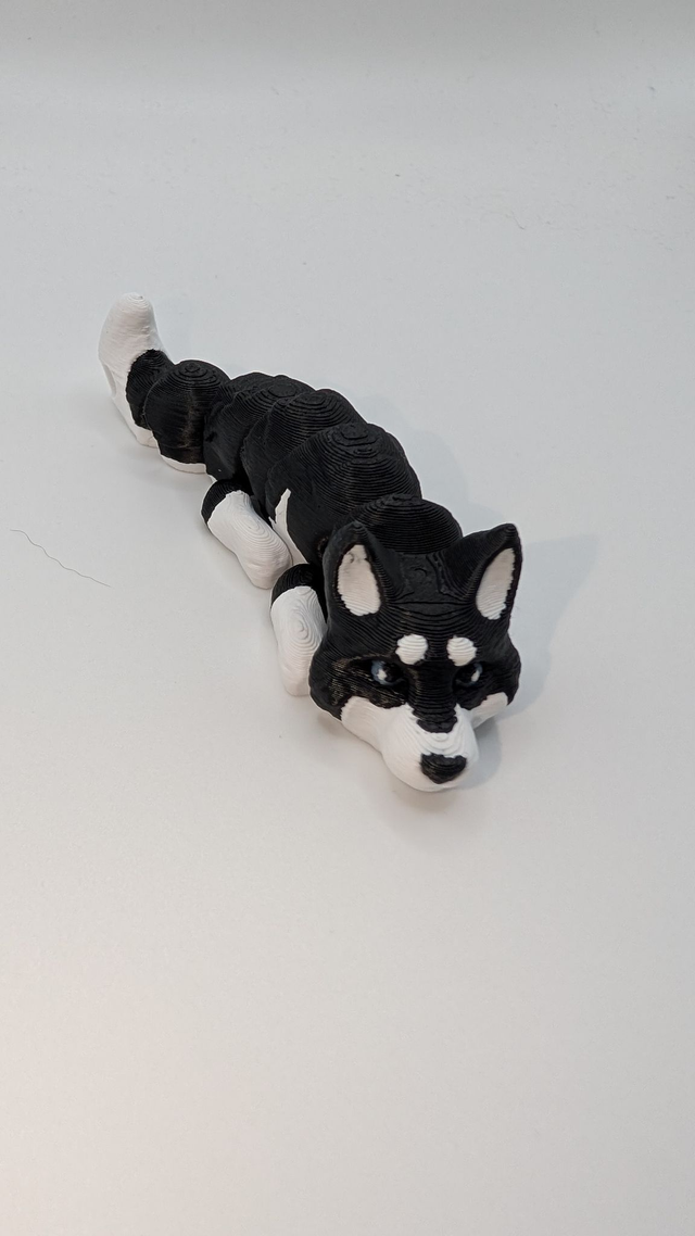Husky Flexi Figure