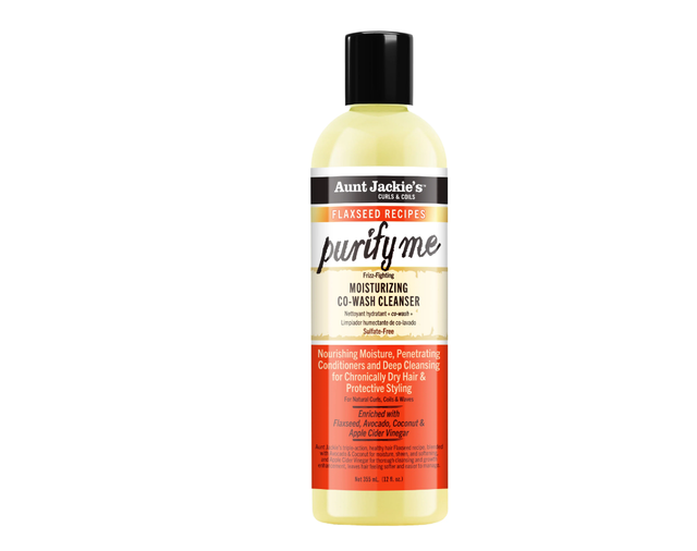 Aunt Jackie&#039;s Flaxseed Recipes Purify Me Moisturizing Co-wash Cleanser 12oz