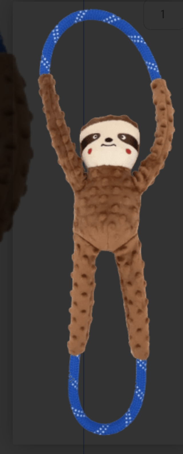 Jouet chien &quot;Le paresseux corde &quot; 