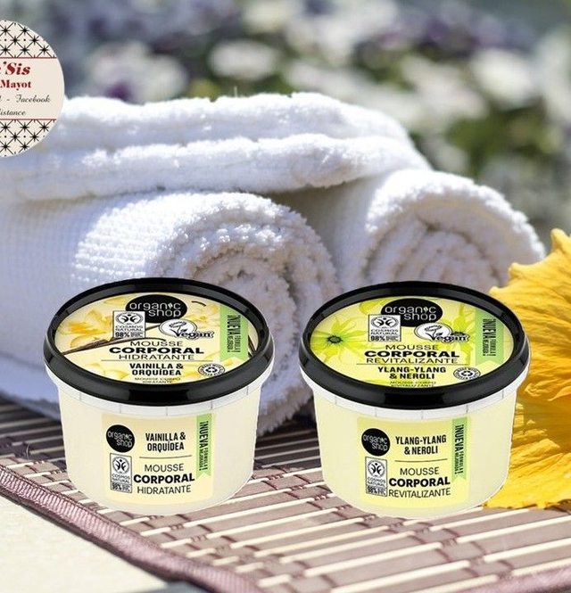 Organic Shop " Mousses corporelles "