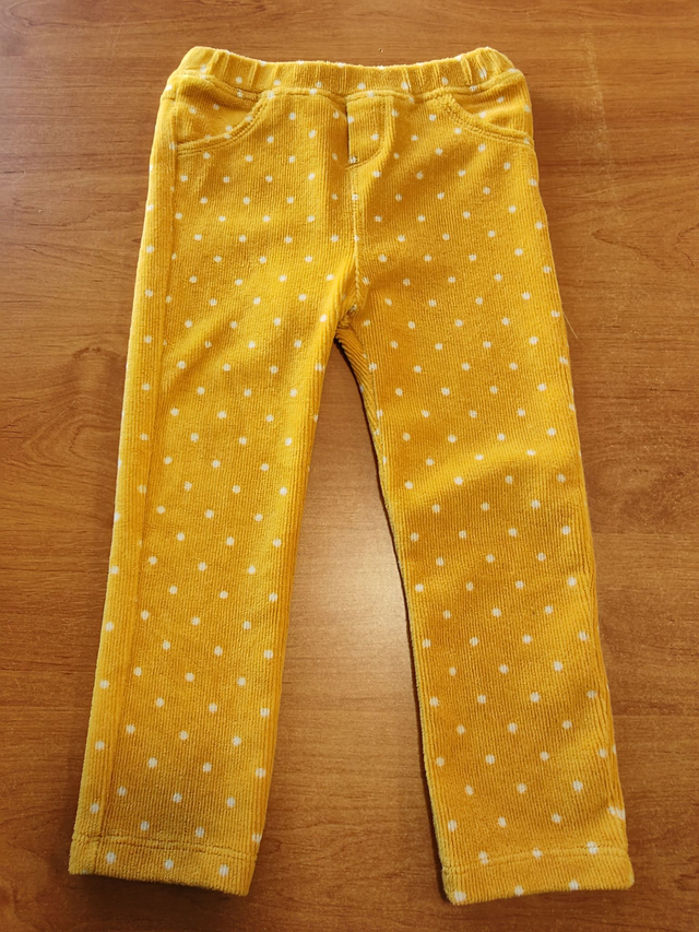 Legging velours en 3 ans