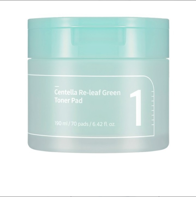 NUMBUZIN No1 - Centella Re-Leaf Green Toner Pad